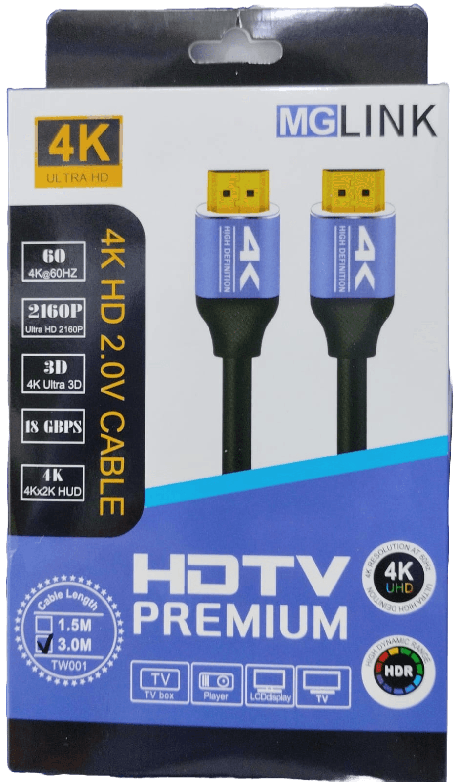 HDMI 3 meter 4k