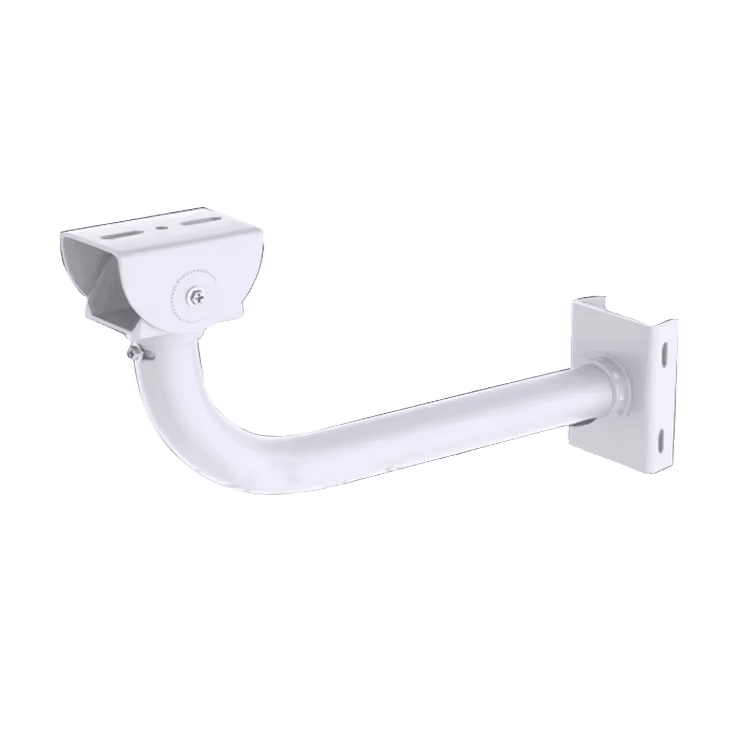 L-type hoop support aluminum alloy camera monitoring pillar support CCTV camera bracket 22CM